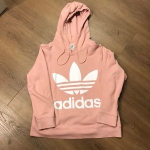 ADIDAS | Women’s Pink Soft Pullover Hoodie Sz L